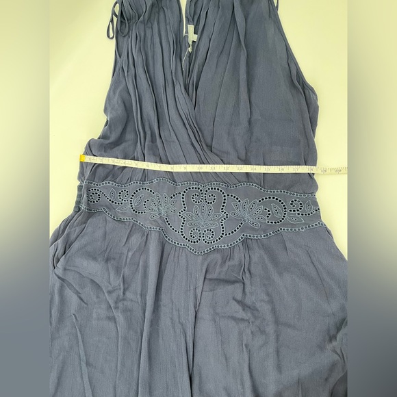 Wit and Wisdom Women’s Navy Blue, Lace Middle Jumpsuit - Picture 4 of 4